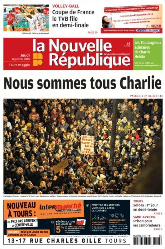 Fransız gazeteleri bugün aynı başlığı attı