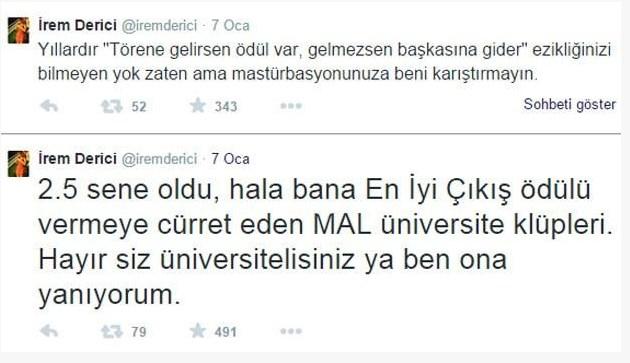 İrem Derici: Mastürbasyonunuza beni karıştırmayın