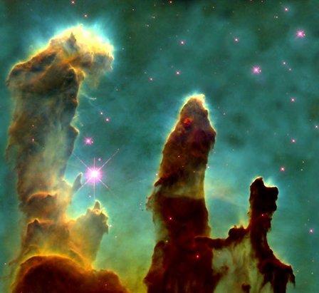 NASA Yaradılış Sütunları'nı görüntüledi