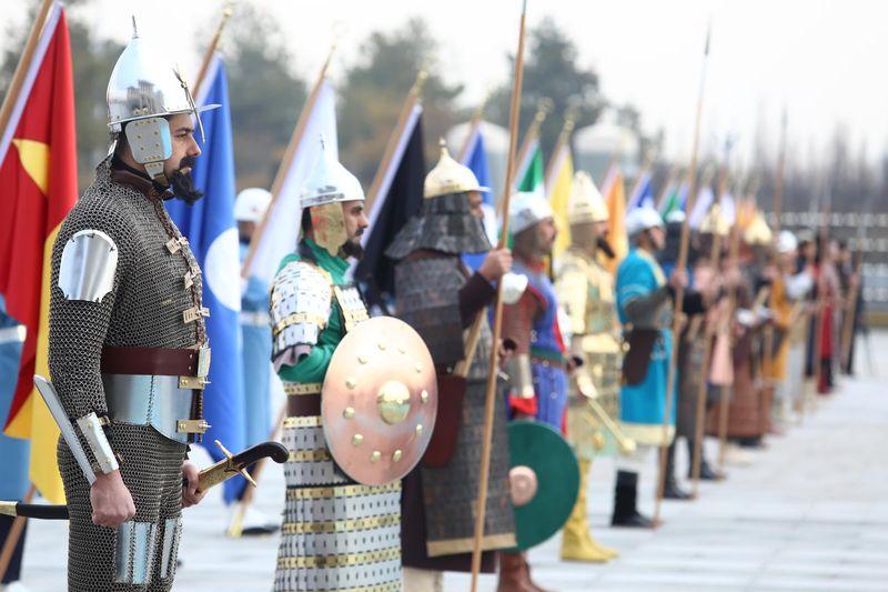 Cumhurbaşkanı Erdoğan Aliyev'i ağırladı İZLE