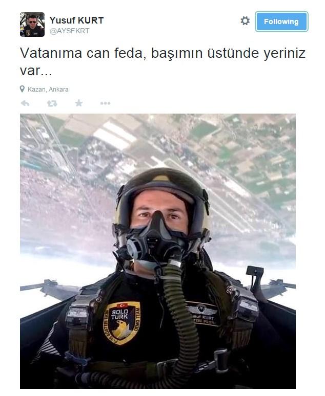 Solo Türk pilotu Yusuf Kurt gönülleri fethetti