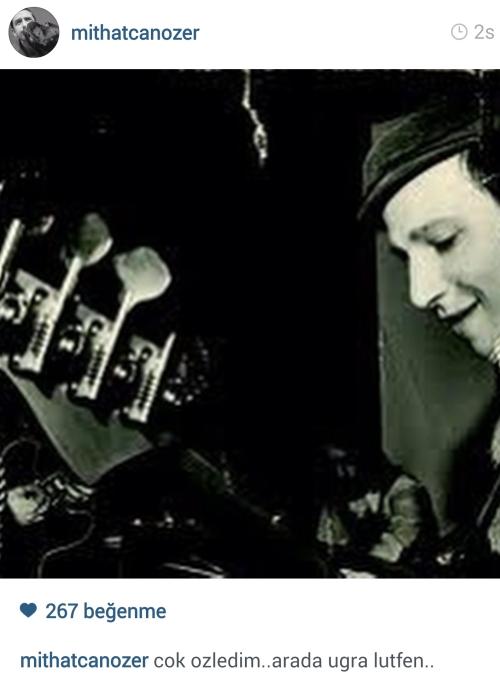 Mithatcan'dan Onno Tunç'a mektup