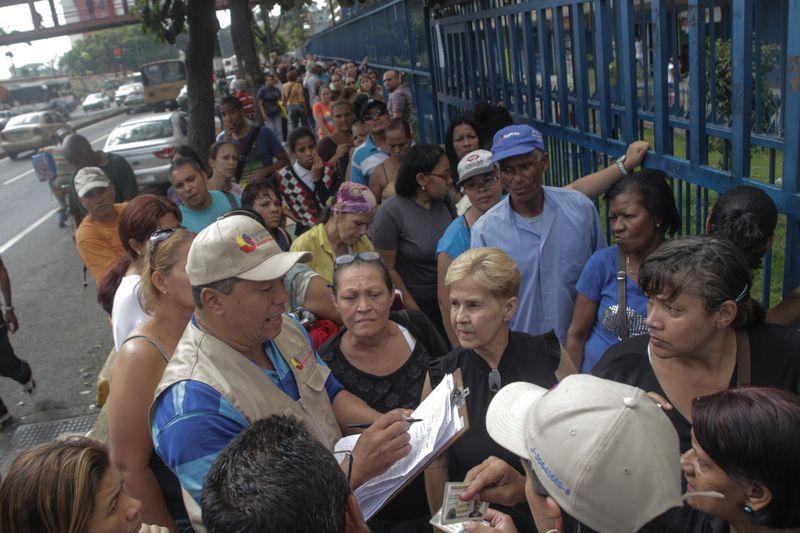 Venezuela'da karneyle ürün dağıtma sistemi