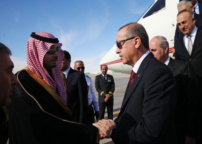 Kral Abdullah'ın cenaze töreni