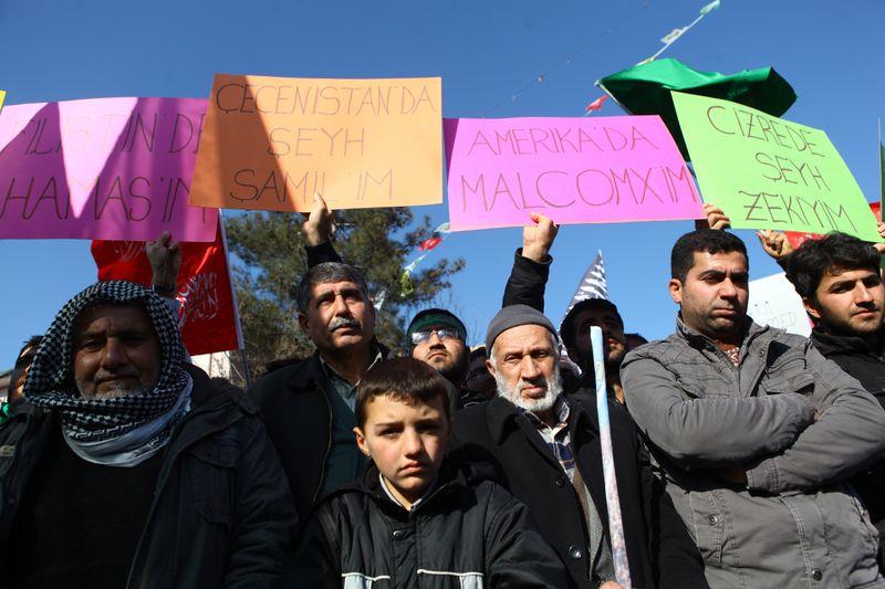 Diyarbakır'da Peygamber'e saygı mitingi