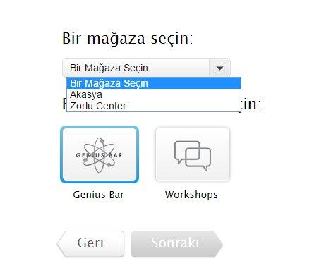 Apple Store'dan nasıl randevu alınır