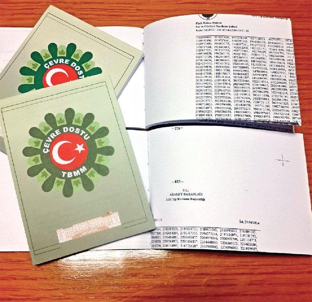 Meclis'ten tutanaklı not defteri açıklaması