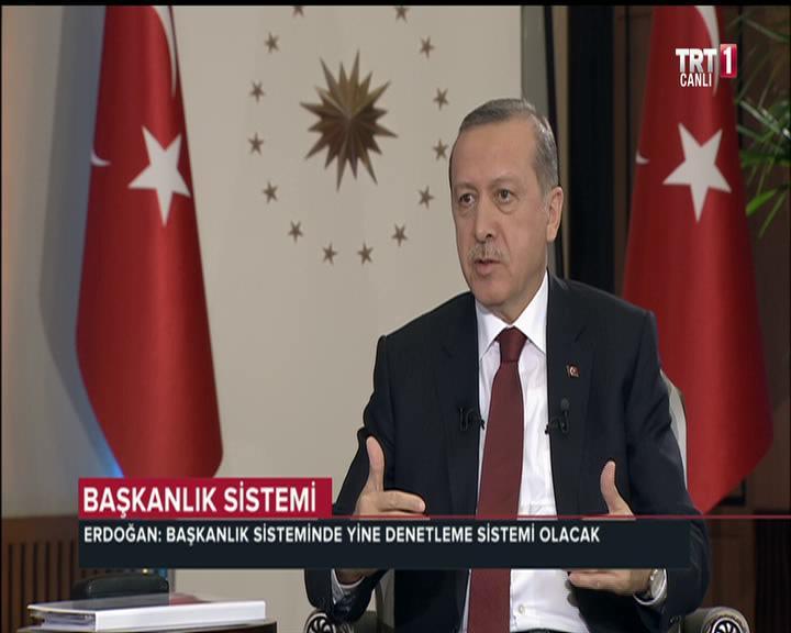 Cumhurbaşkanı Erdoğan TRT Haber'de konuştu