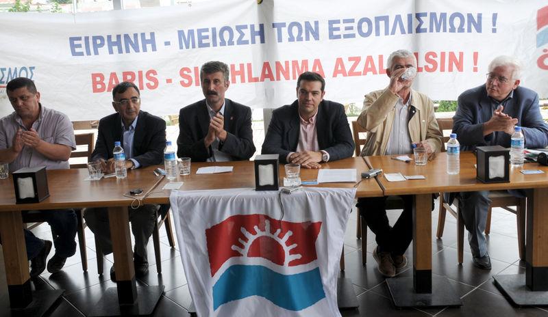 SYRIZA lideri Tsipras Babaeskili çıktı