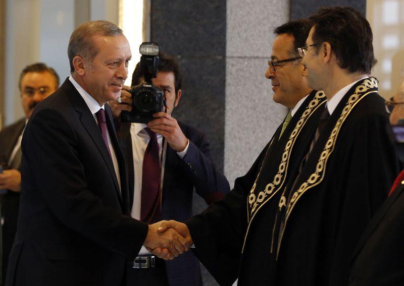 Cumhurbaşkanı Erdoğan yeni AYM üyesinin yemin töreninde