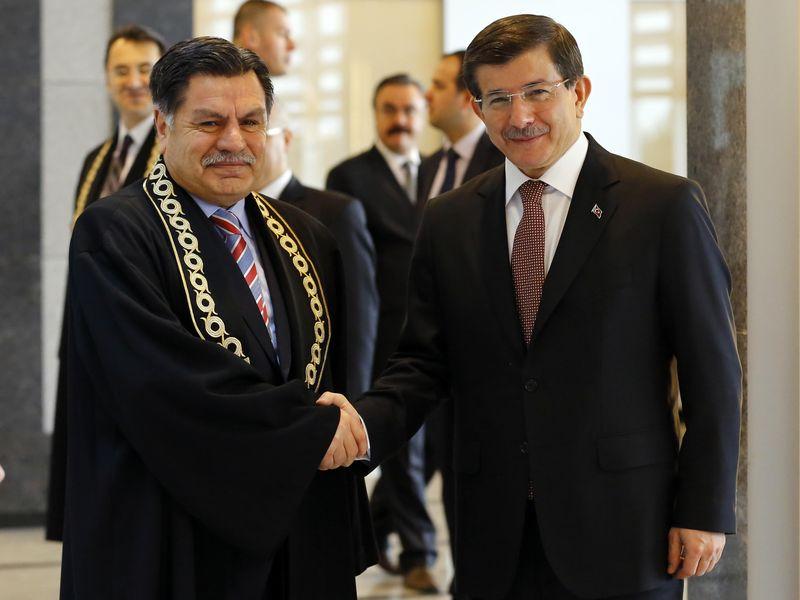 Cumhurbaşkanı Erdoğan yeni AYM üyesinin yemin töreninde