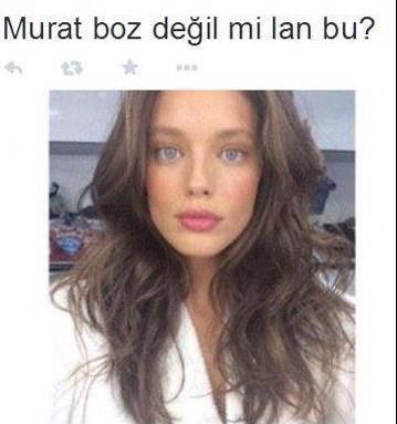 Murat Boz'a benzeyen güzel