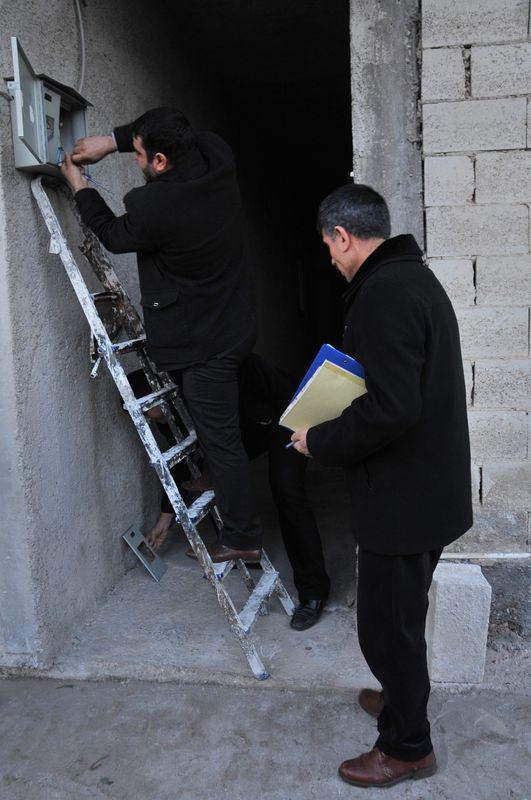 Şanlıurfa'da kaçak elektrik denetimi pes dedirtti