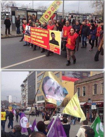 Aleviler laik eğitim istiyoruz diyerek eylem yaptı