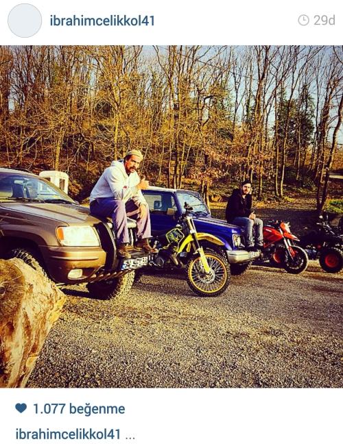 İbrahim Çelikkol kendini doğaya attı