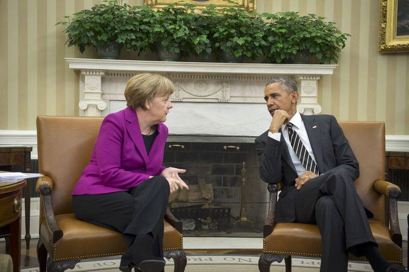 Obama ve Merkel'den Ukrayna açıklaması