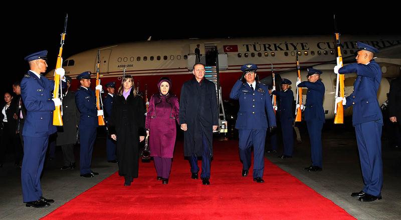 Cumhurbaşkanı Erdoğan Kolombiya'da