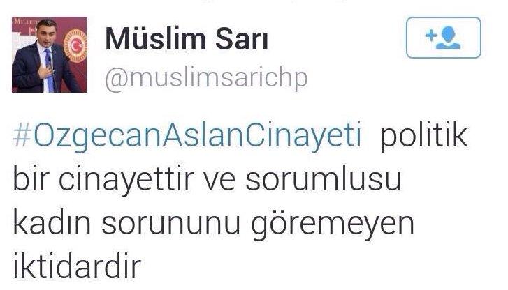 Kılıçdaroğlu Özgecan'ı siyaset malzemesi yaptı