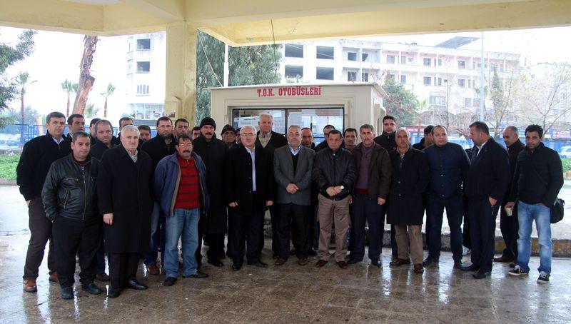 Tarsuslu şoförler Özgecan cinayetini kınadı