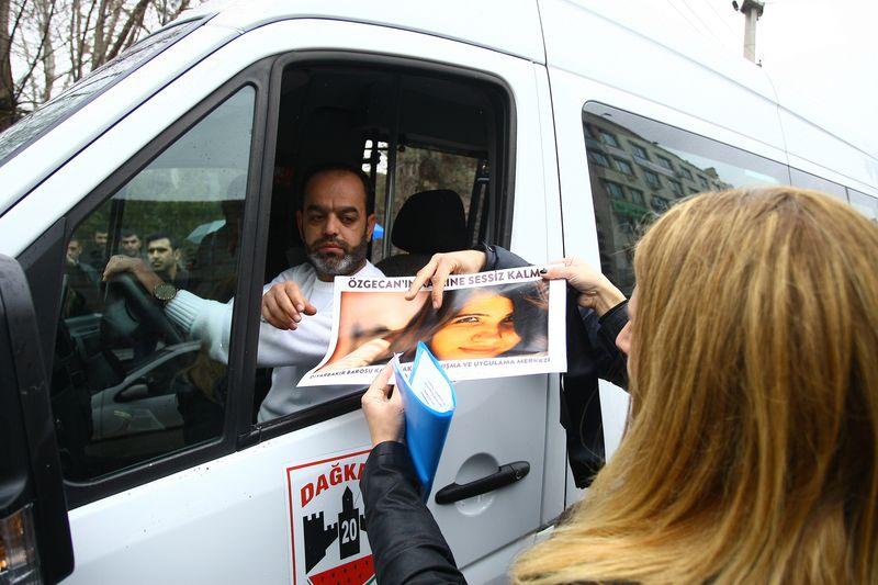 Diyarbakırlı dolmuş şoförlerinden Özgecan tepkisi