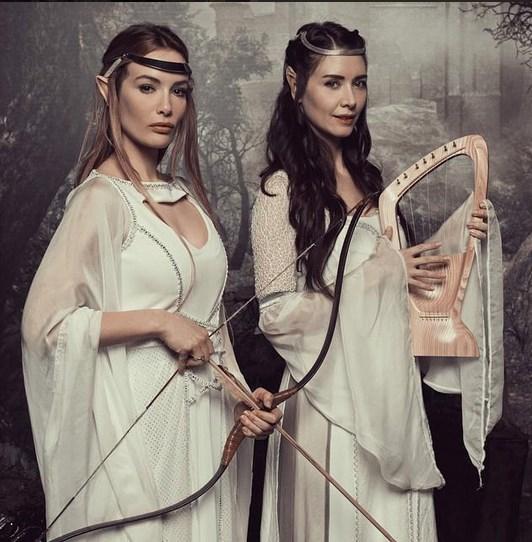 Gamze Özçelik ve Nefise Karatay Elf oldu