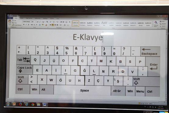 Boğaziçi Üniversitesi E klavye geliştirdi
