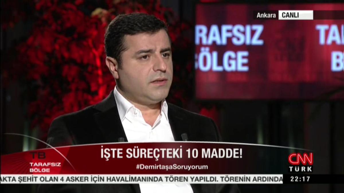 Demirtaş Fırat'ın ölümüyle ilgili AK Parti'yi suçladı