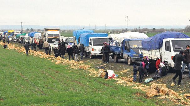 Türkiye'ye sığınan binlerce kişi Kobani'ye dönüyor