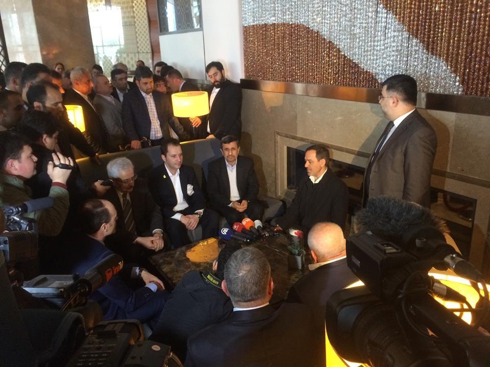 Ahmedinejad Erbakan için Bursa'ya geldi