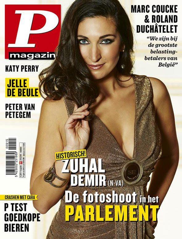 Belçikalı Kürt vekilden cesur pozlar