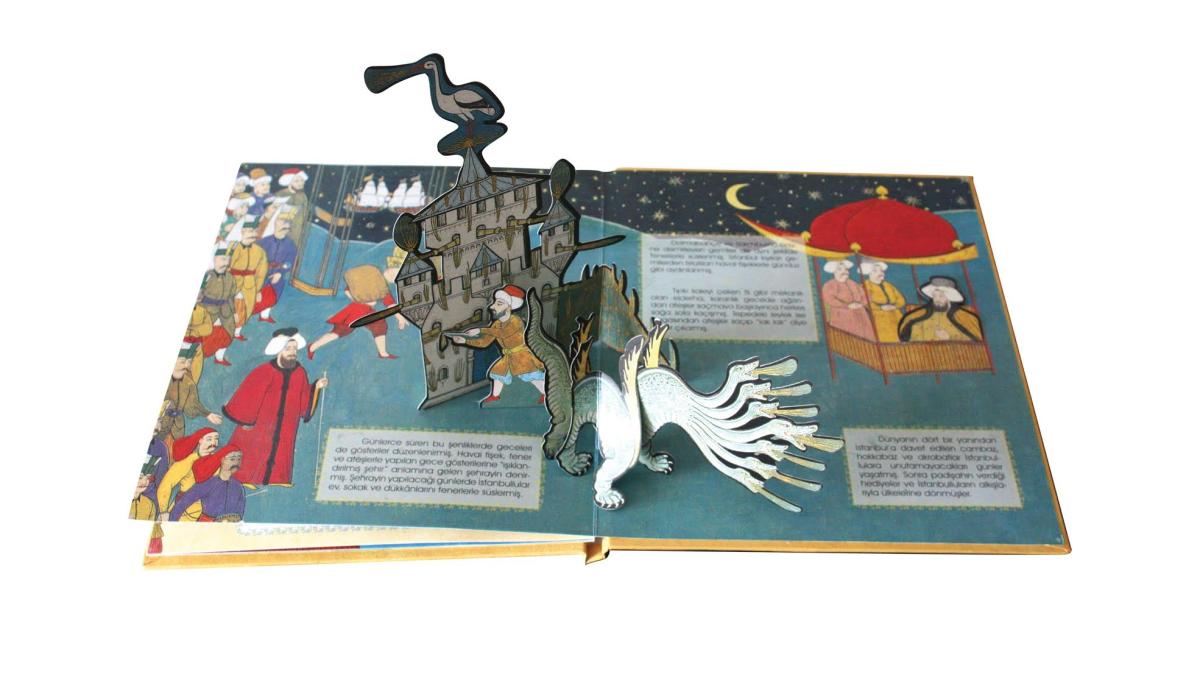 Levni'nin minyatürleri 3 boyutlu kitap oldu