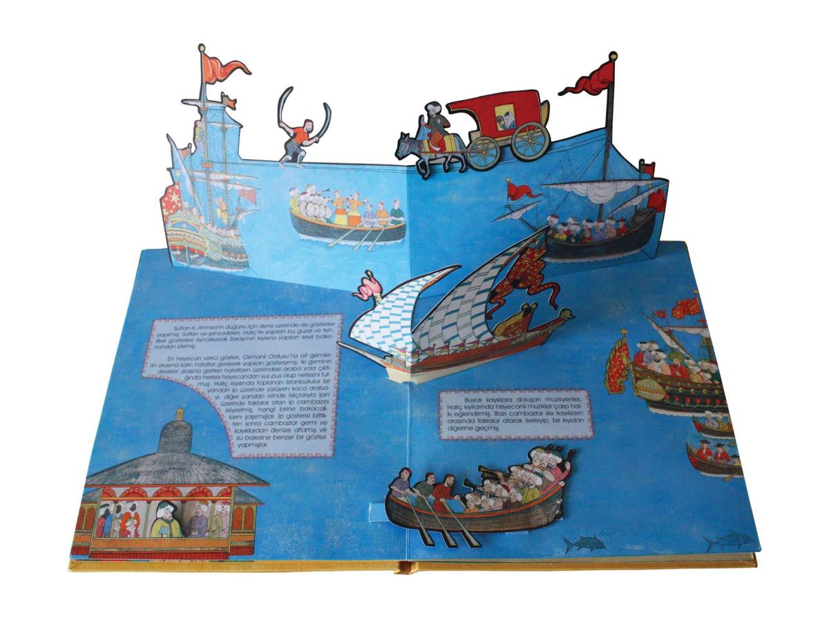 Levni'nin minyatürleri 3 boyutlu kitap oldu