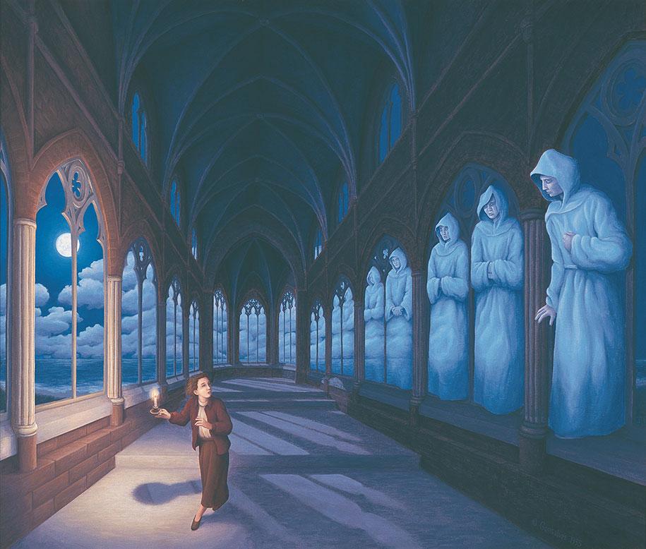 Rob Gonsalves'in Büyülü Gerçeklik resimleri
