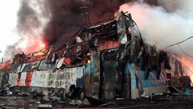 Tataristan'daki yangında bir Türk de enkaz altında