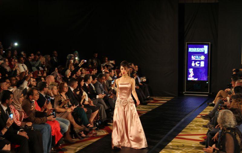 Irak'ta Baghdad Fashion Show 2015 defilesi