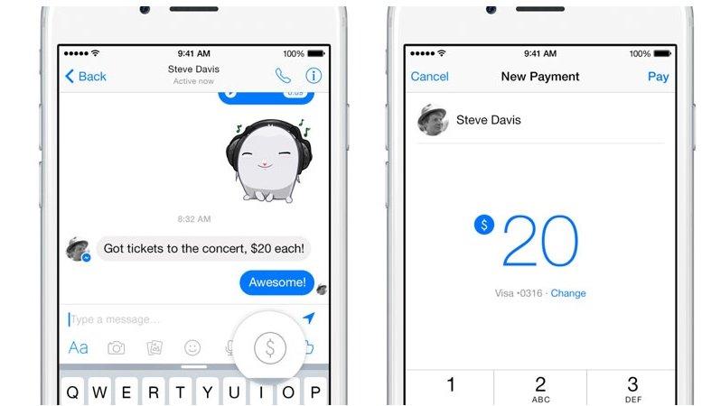 Facebook'tan mesajla para gönderme dönemi