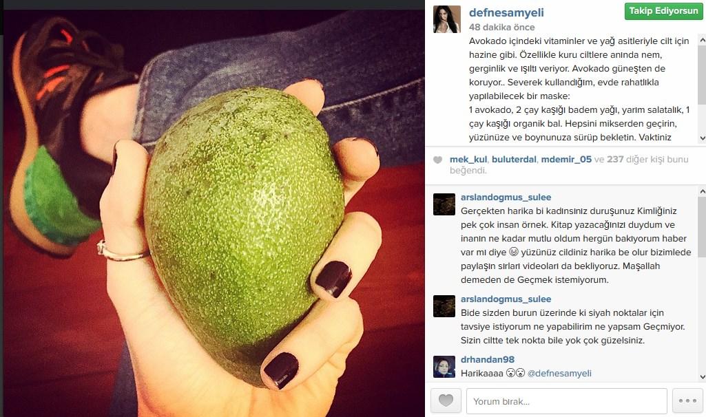 Defne Samyeli'nin güzellik sırrı