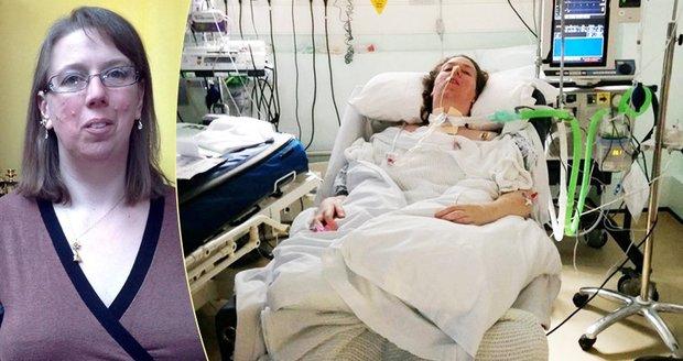 Fişinin çekileceğini duyan kadın komadan çıktı