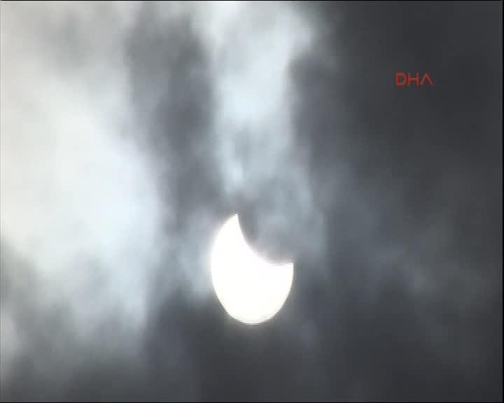 Güneş tutulması bugün gerçekleşti