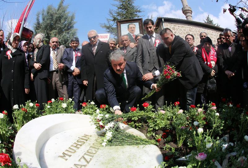 Muhsin Yazıcıoğlu vefatının 6.yılında dualarla anıldı