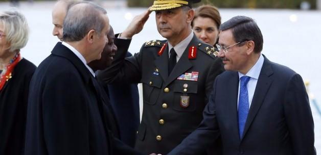 Melih Gökçek Saray'da düzenlenen törene katıldı