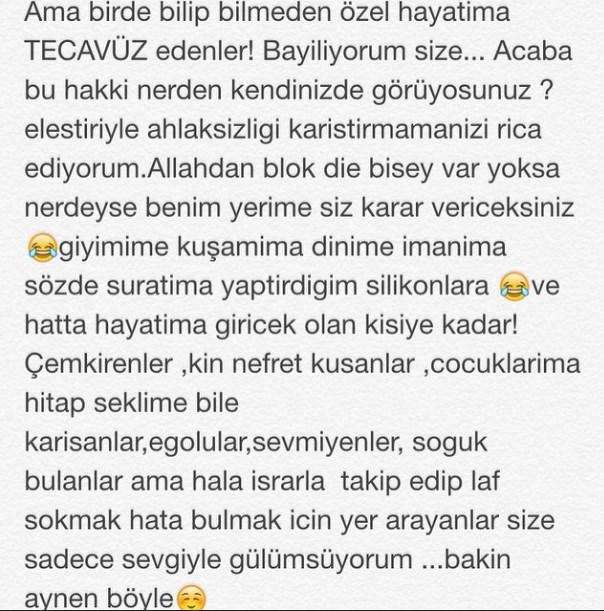 Çağla Şikel Instagram'daki takipçilerine ayar verdi