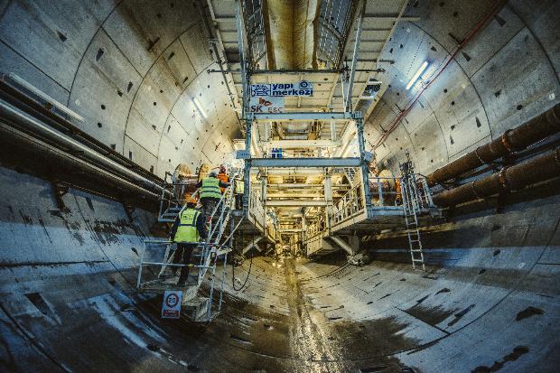 Avrasya Tüneli inşaatında son durum