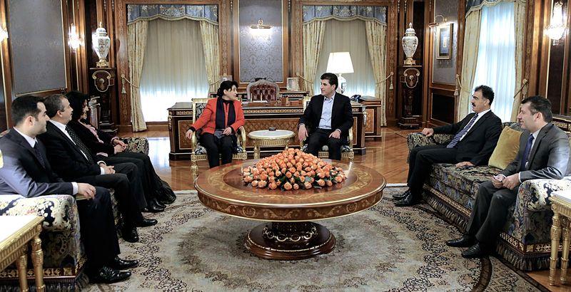 HDP heyeti Barzani ile görüştü