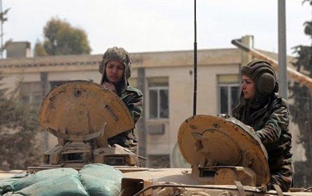 IŞİD'in korkulu rüyası Esad'ın kadın askerleri