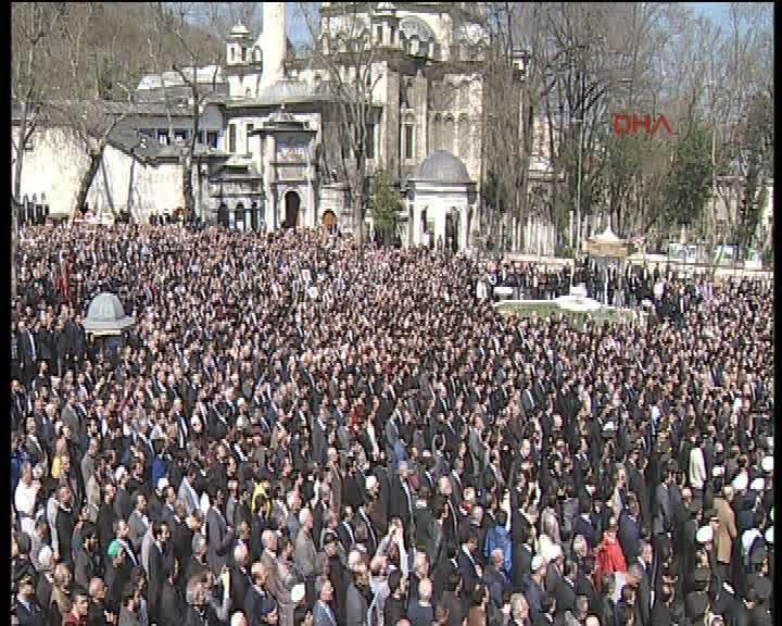Şehit Savcı Kiraz için cenaze töreni