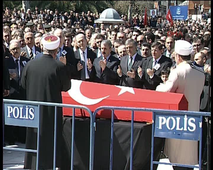 Şehit Savcı Kiraz için cenaze töreni