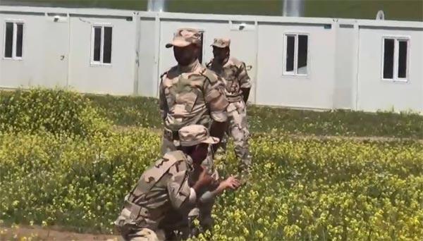 Türk askerinin Musul kampı