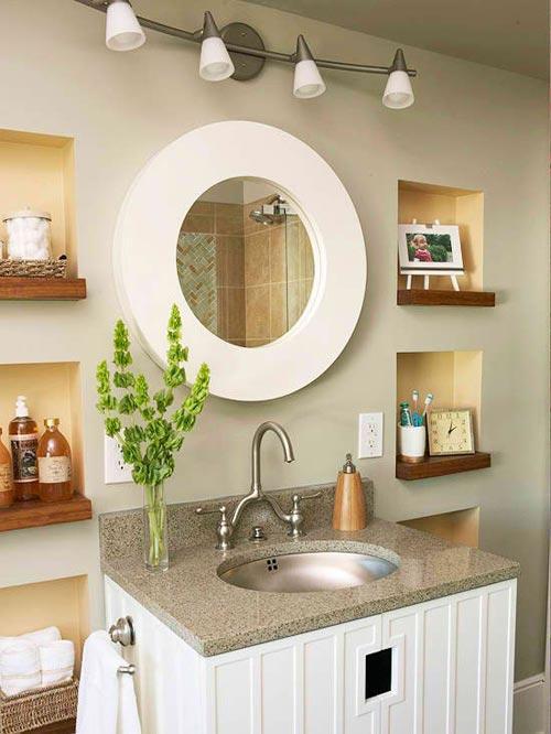 Nişler ile banyonuzda yer açın