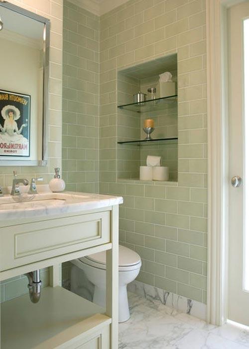 Nişler ile banyonuzda yer açın